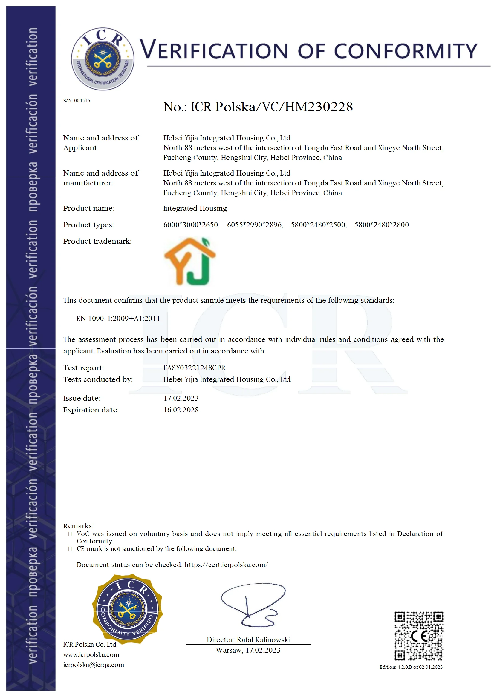 Verificación Estructural EU