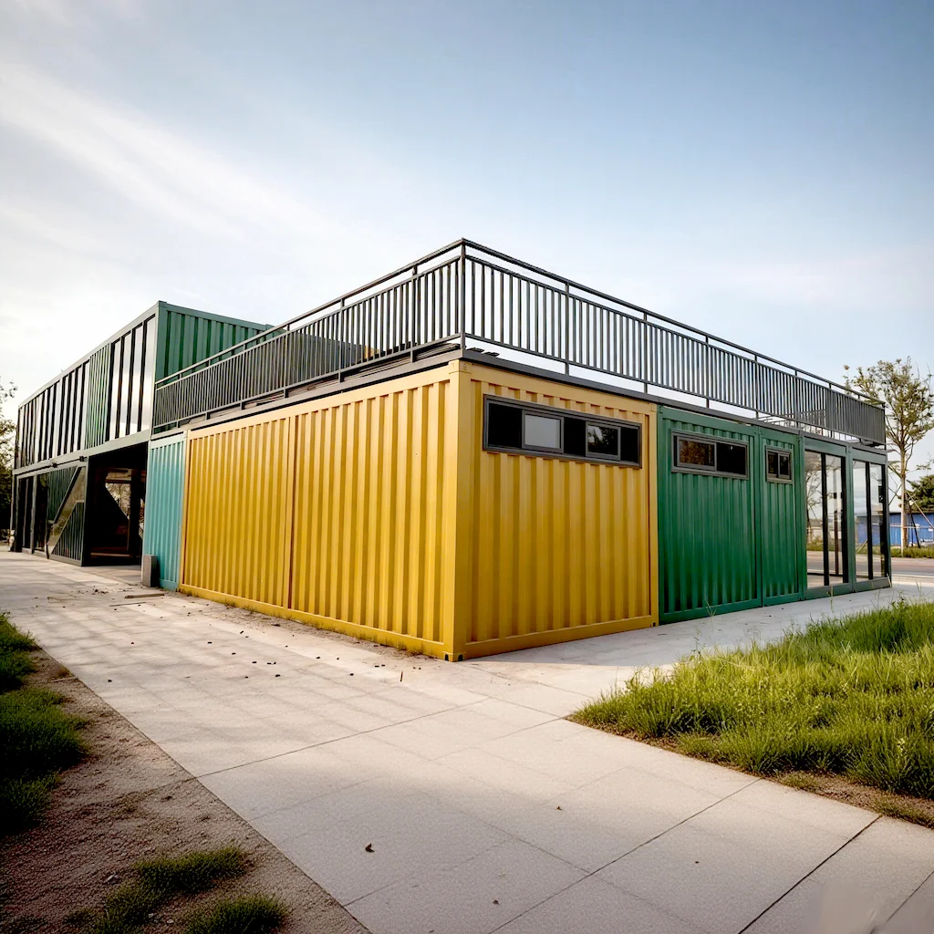 Flat-pack modular container project