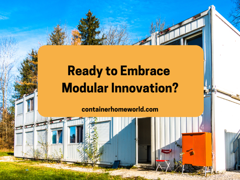 The Rise of Pop-Up Container Shops and Homes: Embracing Modular Innovation