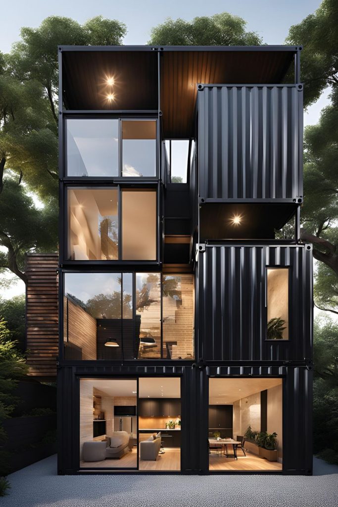 Multi Story Container Home