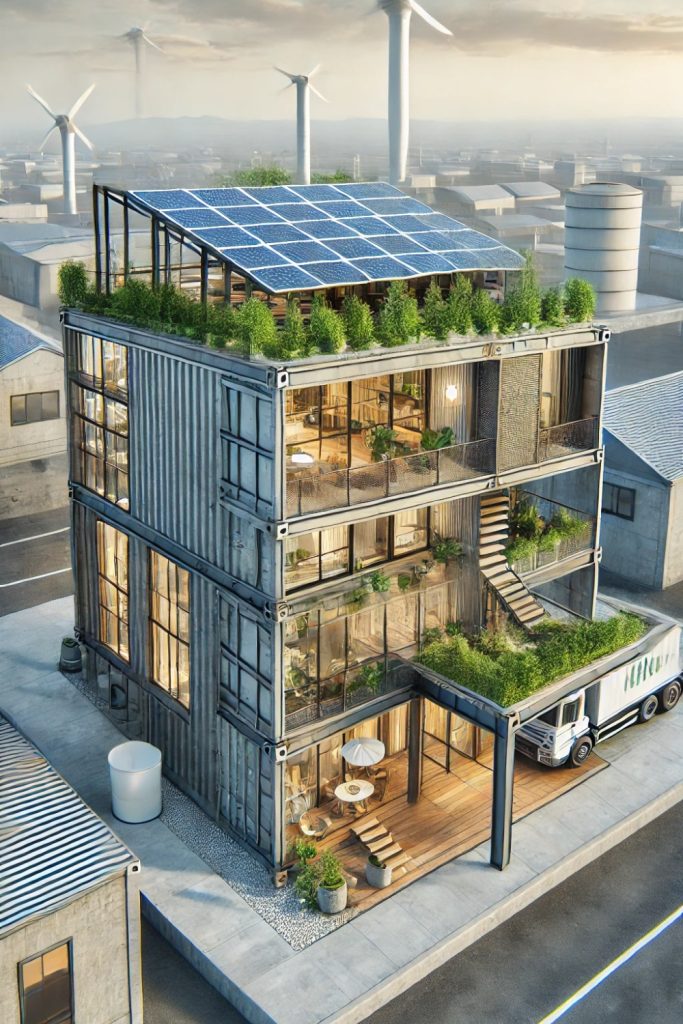  industrial eco-home design