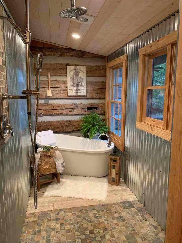 Simple Bathroom design for tiny home