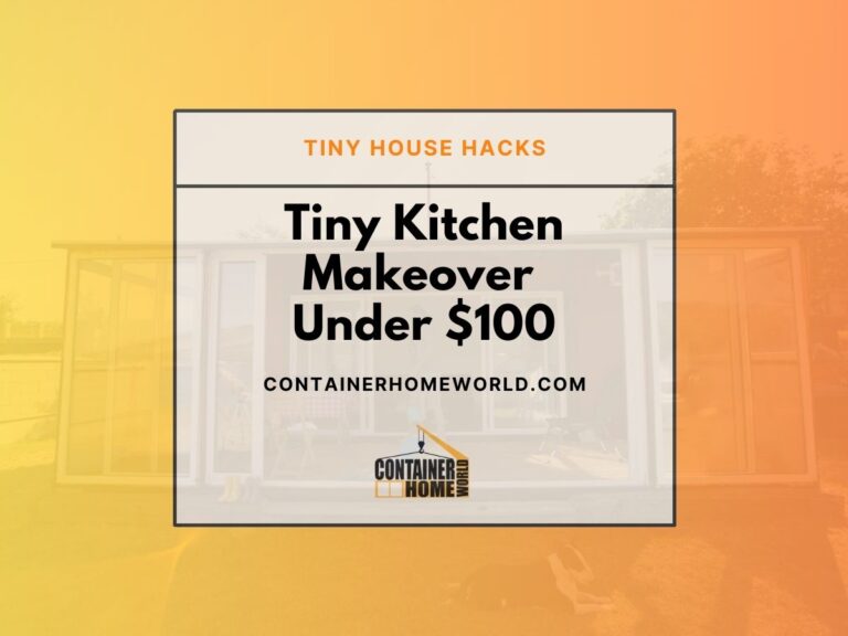 Tiny Kitchen Makeover Under $100