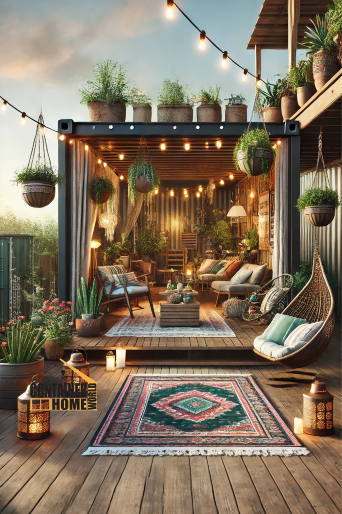 interior designs for the Boho-theme