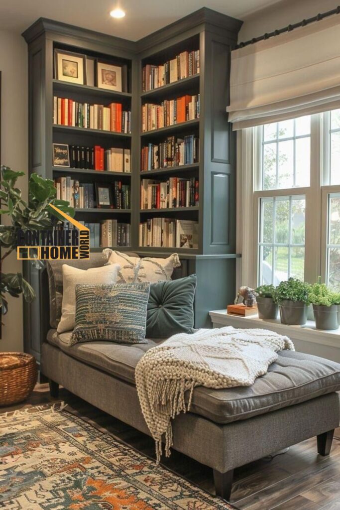 Floor-to-Ceiling Bookshelf