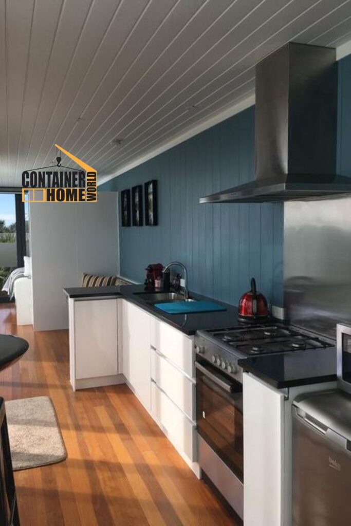 Stylish Kitchen at container home