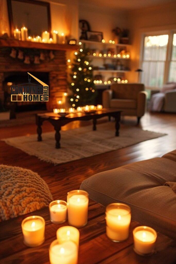 Warm and Glowing Candle Displays