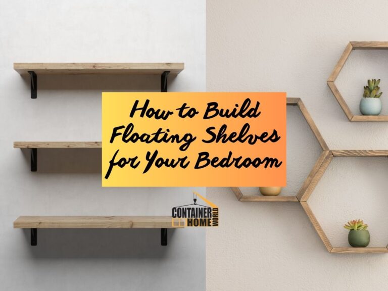 How to Build Floating Shelves for Your Bedroom