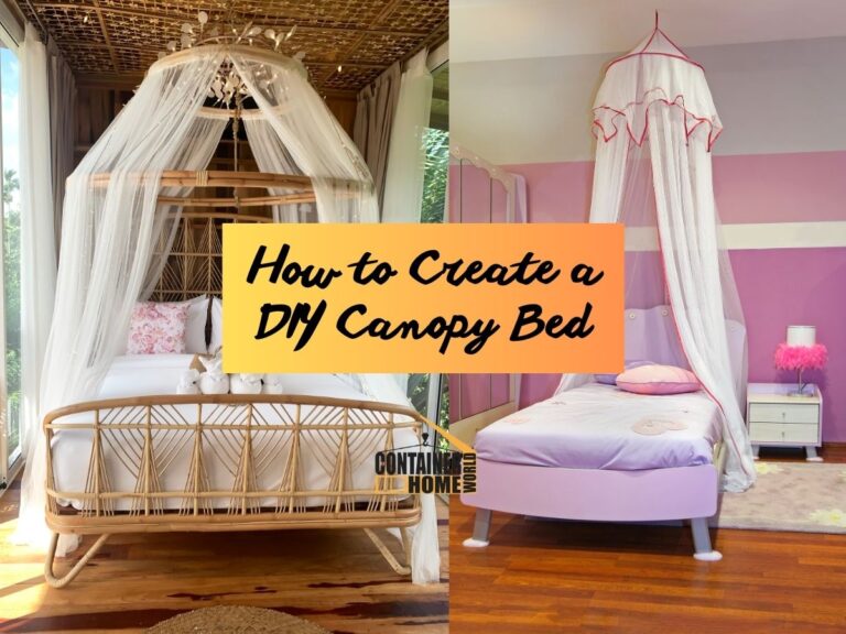 How to Create a DIY Canopy Bed