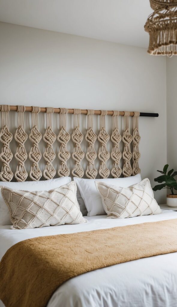 Macrame Headboard