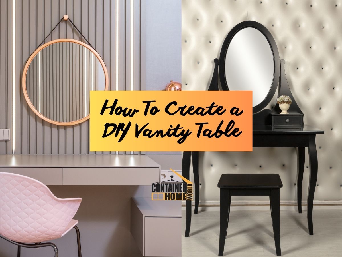 How To Create a DIY Vanity Table